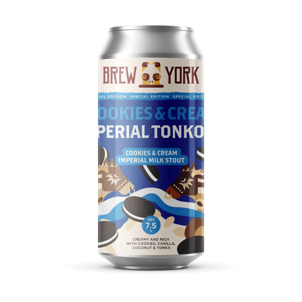 Moonkies & Cream - Brew York Stout - Milk / Sweet 440ml