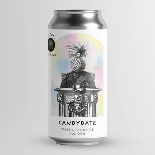 Candydate - Factory Brewing IPA - Triple New England / Hazy 440ml