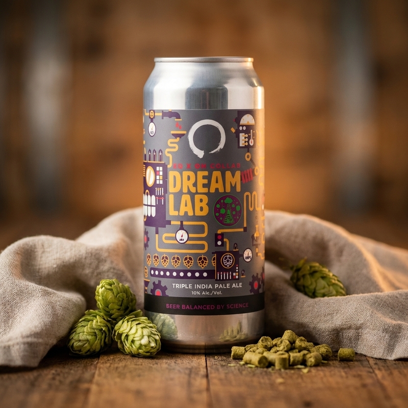 Dream Lab / Other Half - Equilibrium Brewery IPA - Triple 473ml