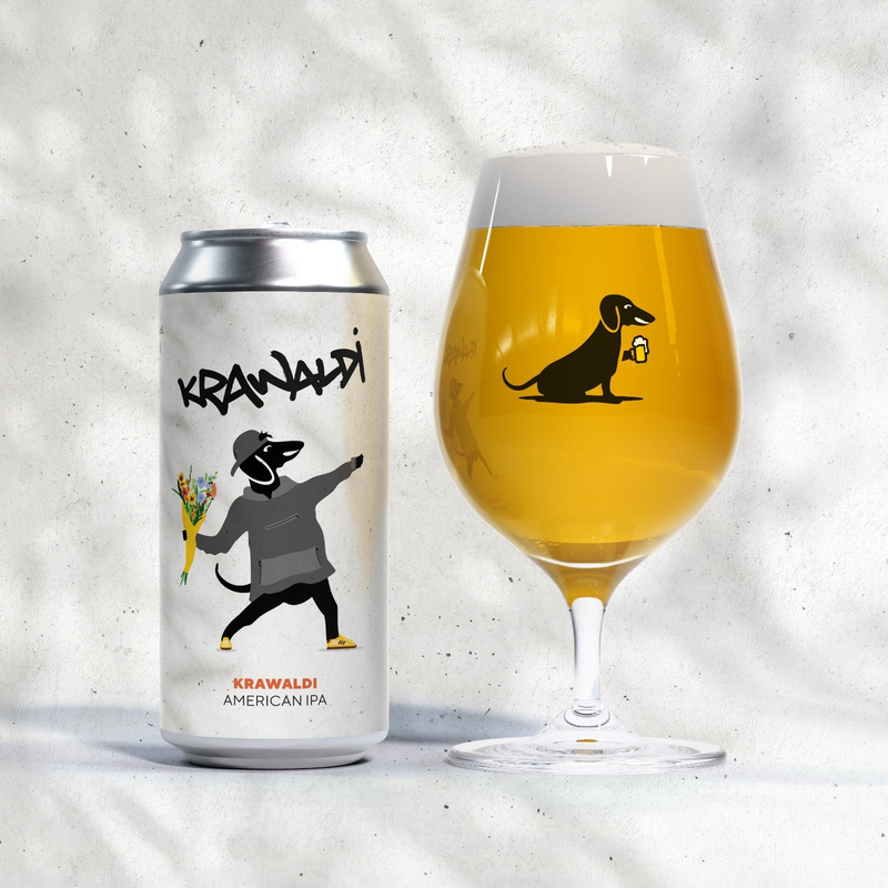 Krawaldi - Lieber Waldi IPA - American 440ml