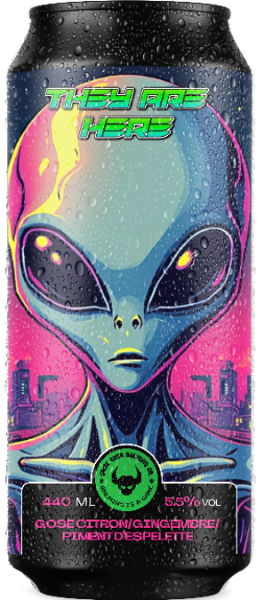 They Are Here - Game Over Brewing Co. Sour - Fruited Gose 440ml