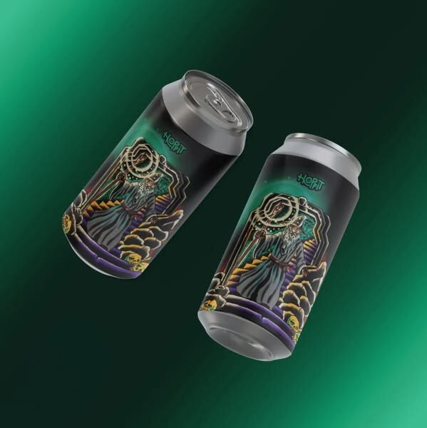 The Magician - Cerveses Hoppit IPA - Imperial / Double New England / Hazy 440ml