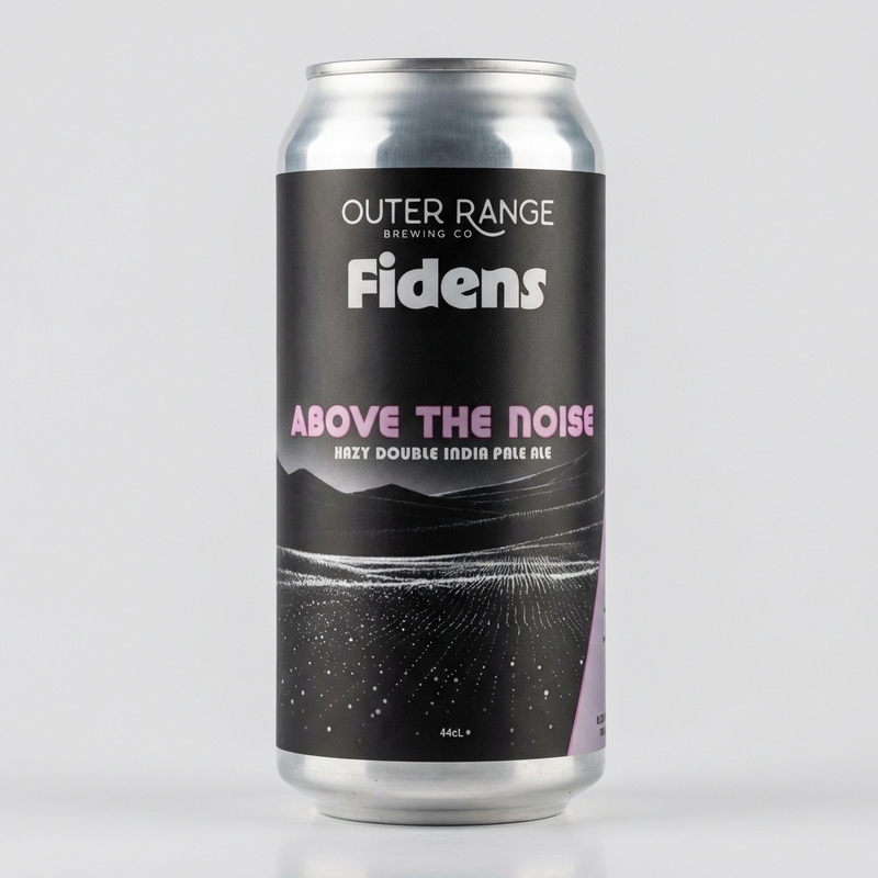 Above the Noise - Outer Range Brewing Rockies/Alps IPA - Imperial / Double New England / Hazy 440ml