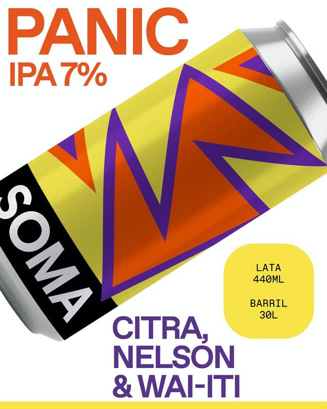 Panic - SOMA Beer IPA - New England / Hazy 440ml