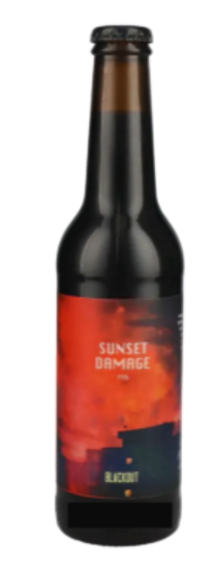 Sunset Damage - Blackout Brewing Stout - Imperial / Double 330ml