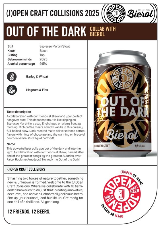Out of The Dark - Jopen Stout - Imperial / Double 330ml