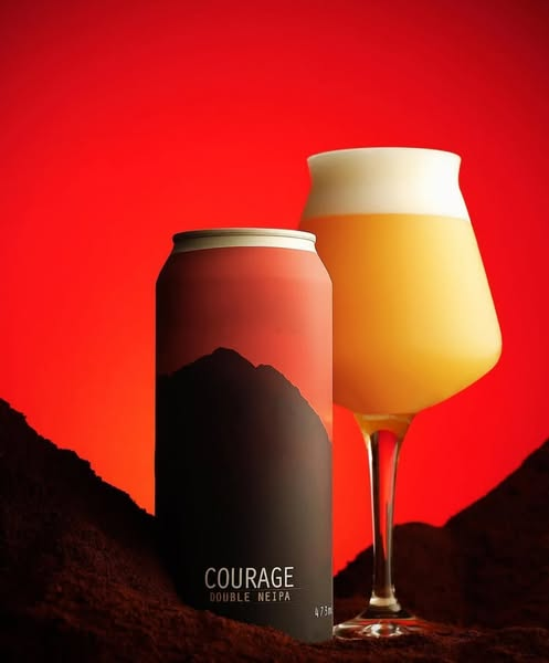 Courage - Spartacus Brewing IPA - Imperial / Double New England / Hazy 440ml