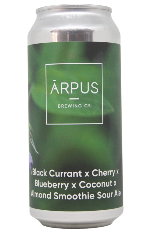 Black Currant x Cherry x Blueberry x Coconut x Almond Smoothie Sour - Ārpus Brewing Co. Sour - Smoothie / Pastry 440ml