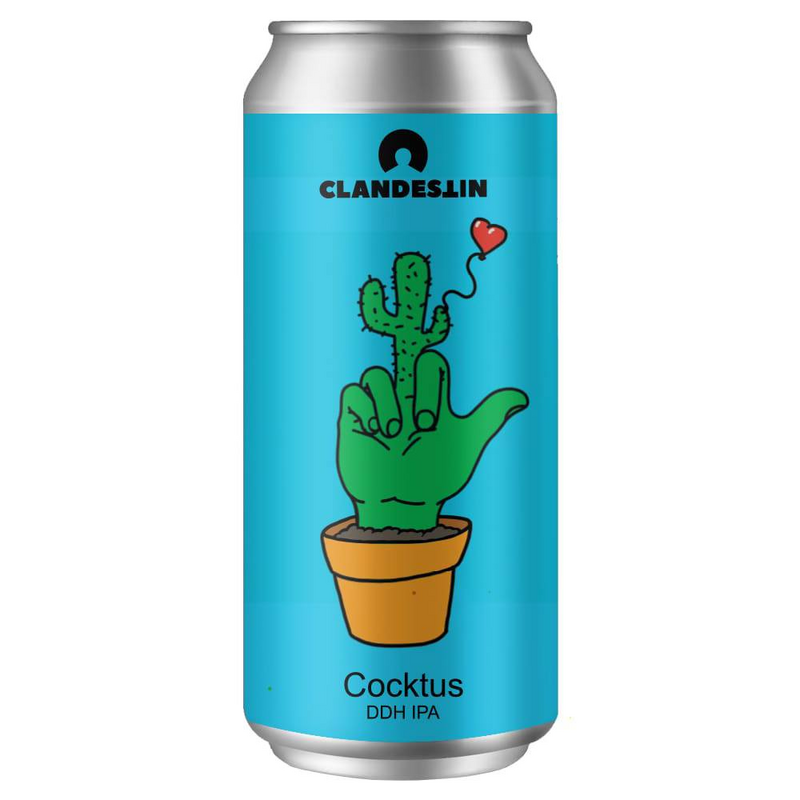 COCKTUS - Clandestin Beer IPA - American 500ml