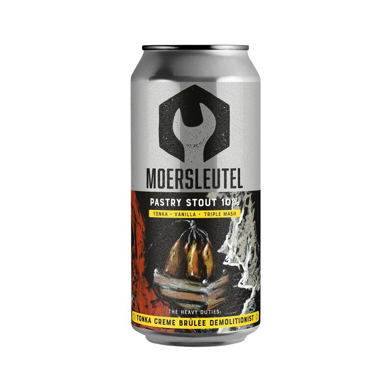 Tonka Creme Brulee Demolitionist - Moersleutel Craft Brewery Stout - Imperial / Double Pastry 440ml