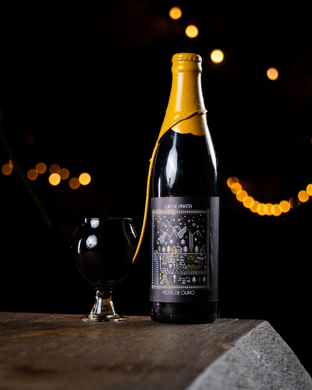 Lua De Prata, Noite de Ouro - Captain Brew Stout - Imperial / Double 500ml
