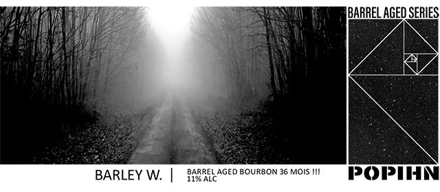 Barleywine : Barrel Aged Bourbon 36 Mois - Popihn Barleywine - Other 330ml