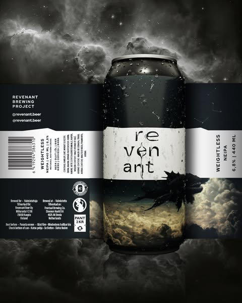 Weightless - Revenant Brewing Project IPA - New England / Hazy 440ml