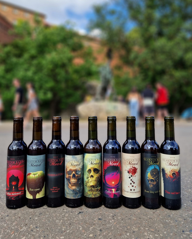 Coffee Melomel 2024 - Quantum Satis Mead - Melomel 375ml