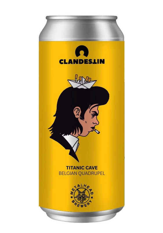 Titanic Cave - Clandestin Beer Belgian Quadrupel 500ml