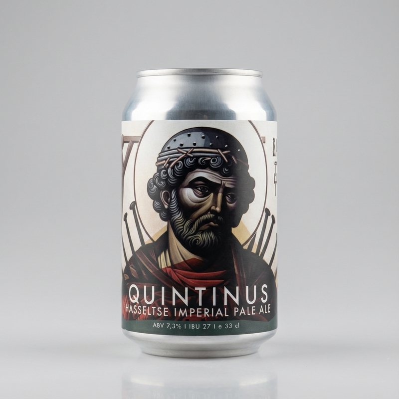 Quintinus Hasseltse Imperial Pale Ale - Brouwerij de HopHemel Pale Ale - New England / Hazy 330ml
