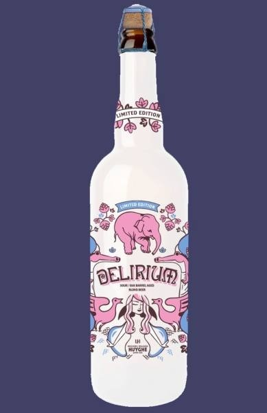 Sour Oak Barrel Aged Blond - Delirium - Huyghe Brewery Belgian Blonde 750ml
