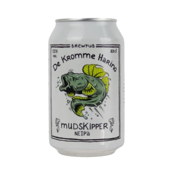 Mudskipper: Cryo Pop / Idaho 7 / Amarillo - De Kromme Haring IPA - New England / Hazy 330ml