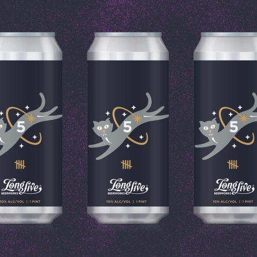 5 Lives - Long Live Beerworks IPA - Triple 473ml