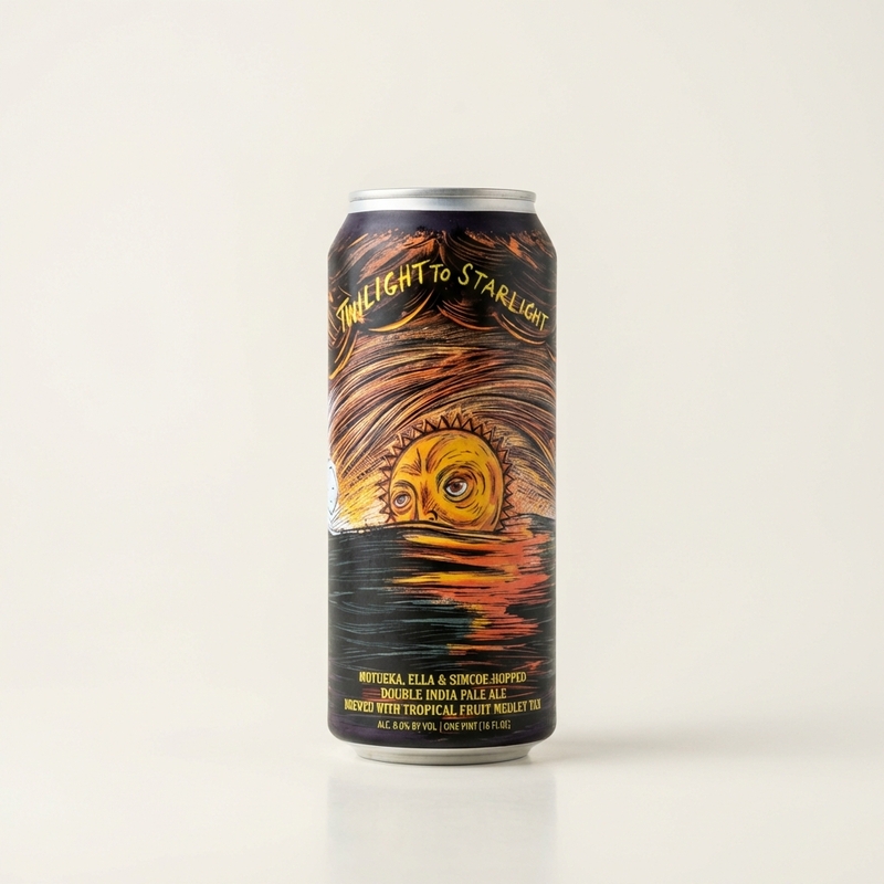 Twilight To Starlight - Hop Butcher For The World IPA - Imperial / Double New England / Hazy 473ml