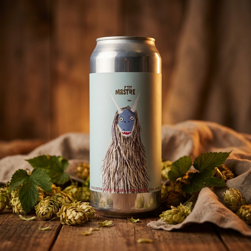 P'tit Monstre / Nano Cinco - Brasserie Sir John Brewing Co. IPA - Triple 473ml