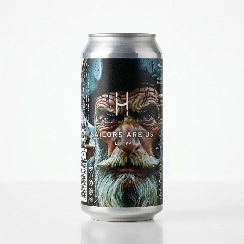 Sailors Are Us - Hopalaa IPA - New England / Hazy 440ml