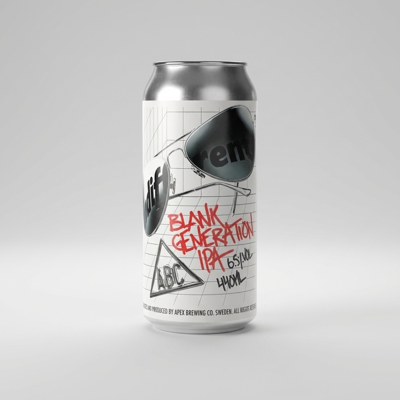Blank Generation (WC) IPA - Apex Brewing Company IPA - American 440ml