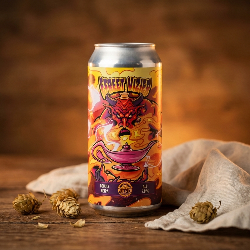 Freet Vizier - Pulfer Brewery IPA - Imperial / Double New England / Hazy 500ml