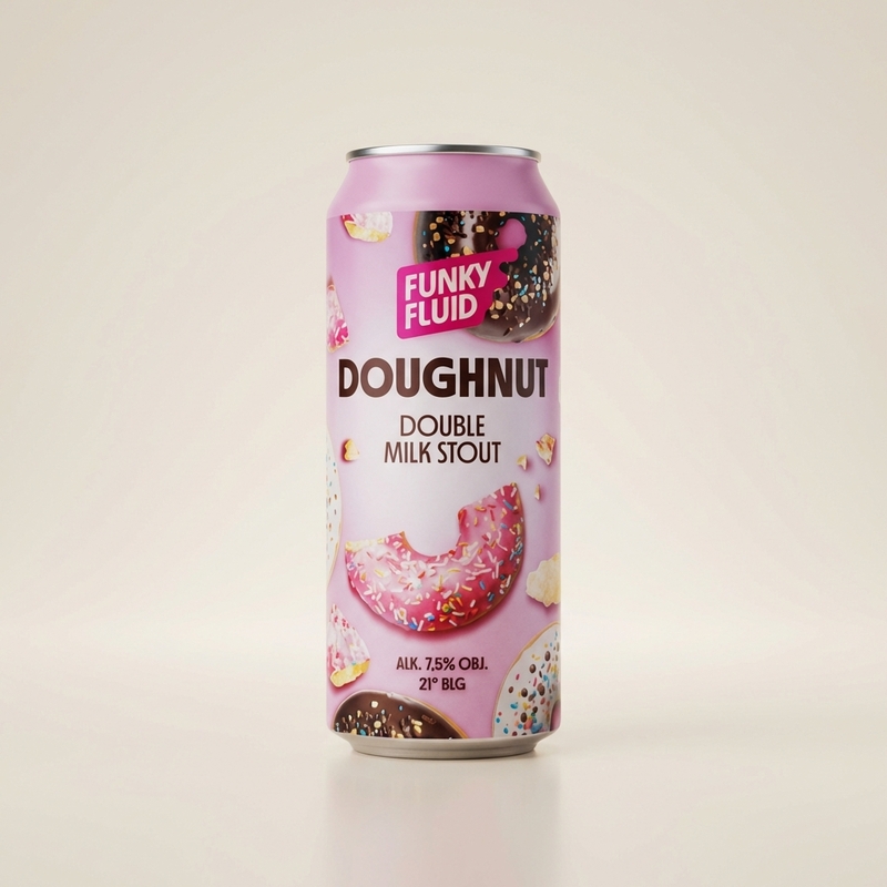 Doughnut - Funky Fluid Stout - Imperial / Double Pastry 500ml