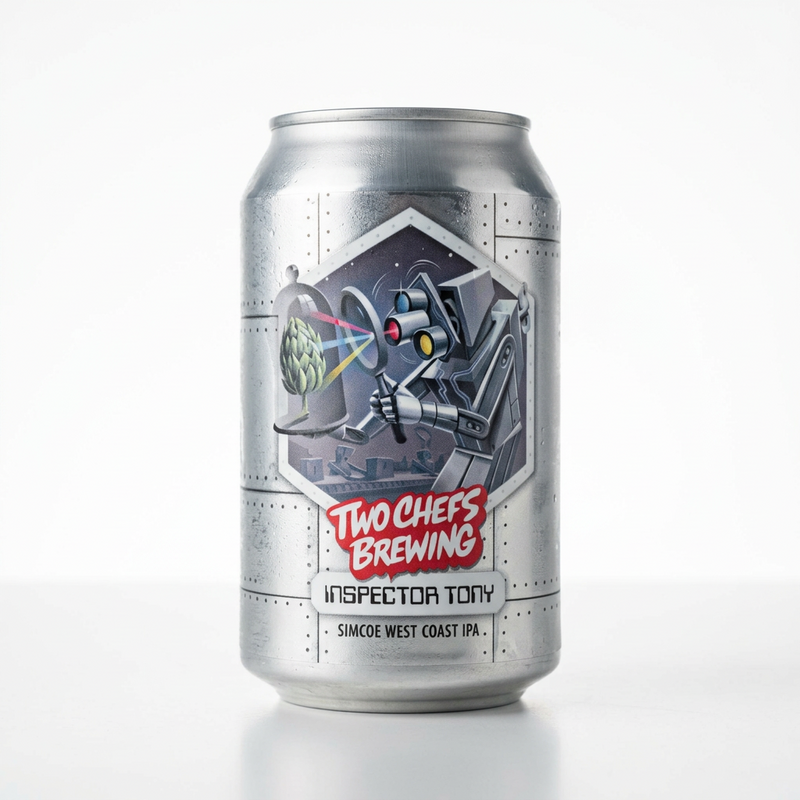 Fermenting Frank - Two Chefs Brewing IPA - Imperial / Double New England / Hazy 330ml