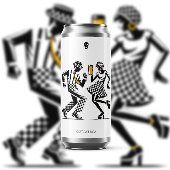 Skatipa’t - La Pirata Brewing IPA - Imperial / Double New England / Hazy 440ml