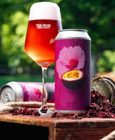 Passionfruit & Hibiscus Tart - Tree House Brewing Company Sour - Fruited 473ml