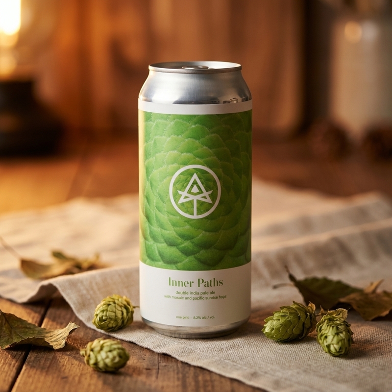 Inner Paths - Autodidact Beer IPA - Imperial / Double New England / Hazy 473ml