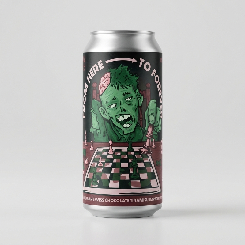 From Here To Forever - Low Key Barrel Project Stout - Imperial / Double Pastry 330ml