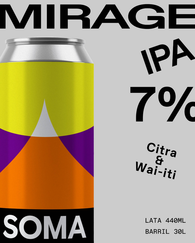 Mirage - SOMA Beer IPA - New England / Hazy 440ml