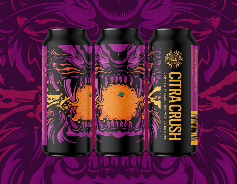Citra Crush (April batch!) - Seven Island Brewery IPA - New England / Hazy 440ml