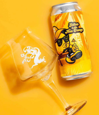 Yellow is the New Orange - Tree House Brewing Company IPA - Imperial / Double New England / Hazy 473ml