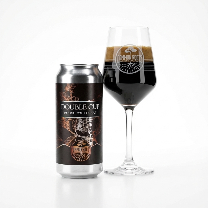 Double Cup - Common Roots Brewing Company Stout - Imperial / Double Coffee 473ml