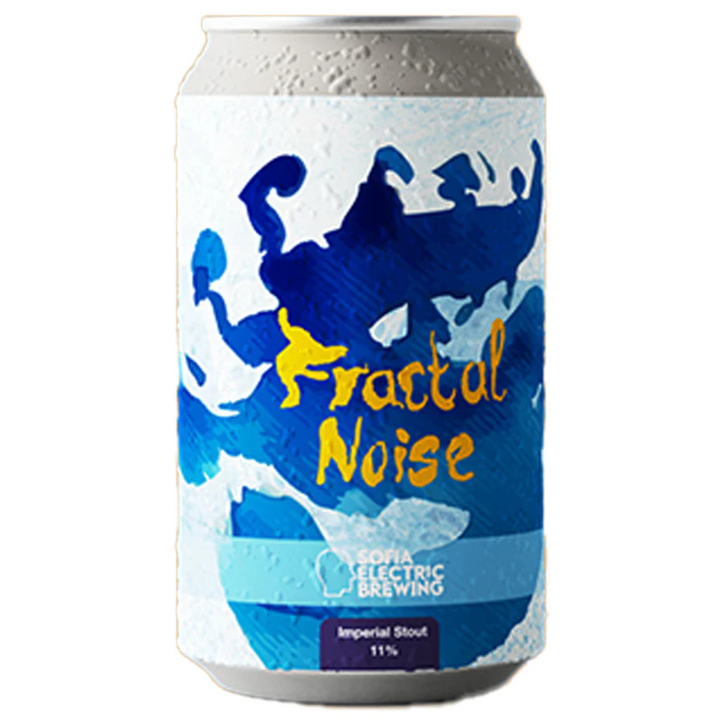 Fractal Noise - Sofia Electric Brewing Stout - Imperial / Double Pastry 330ml