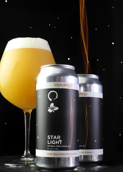 Star Light - Equilibrium Brewery IPA - Imperial / Double New England / Hazy 473ml