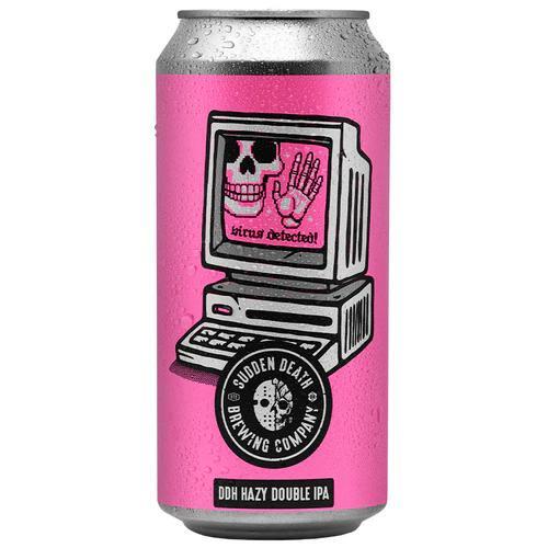Virus Detected - Sudden Death Brewing Co. IPA - Imperial / Double New England / Hazy 440ml