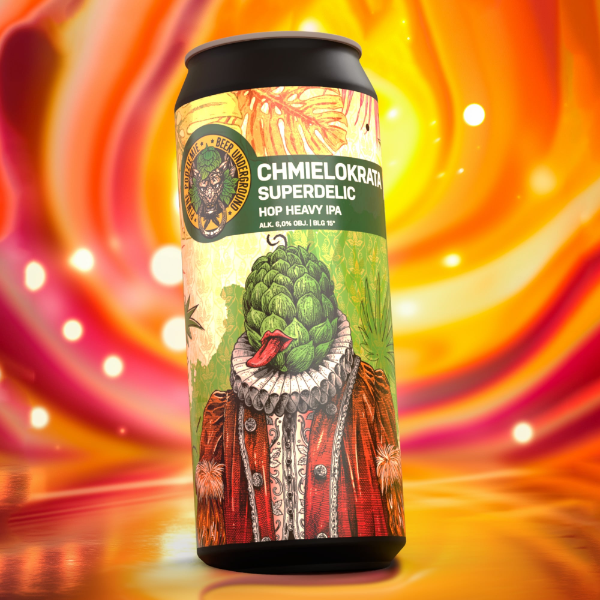 Chmielokrata Superdelic - Piwne Podziemie / Beer Underground IPA - American 500ml