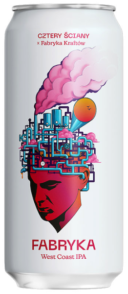 Fabryka - Browar Cztery Ściany IPA - American 500ml