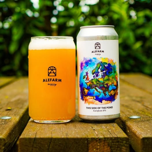This Side Of The Pond - Alefarm Brewing IPA - New England / Hazy 440ml