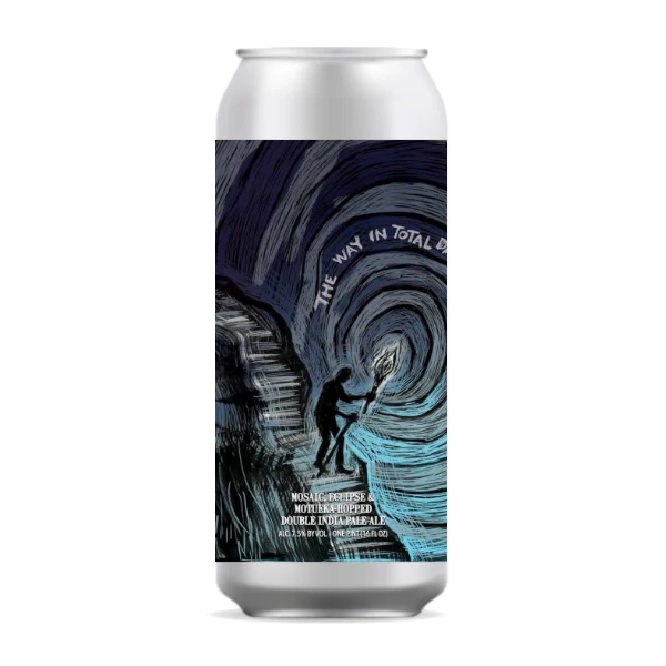 The Way In Total Darkness - Hop Butcher For The World IPA - Imperial / Double New England / Hazy 473ml