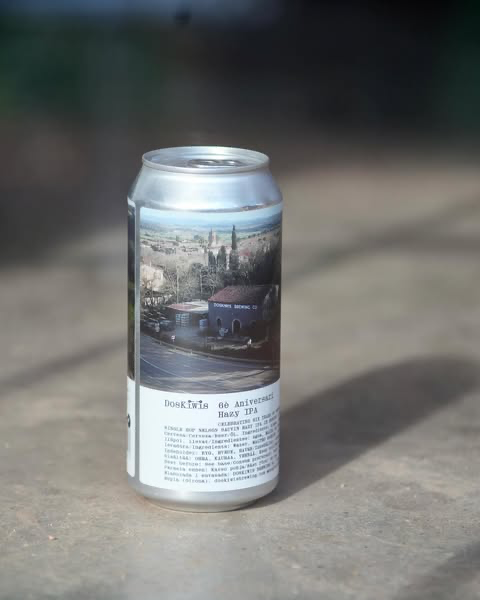 6è Aniverari - DOSKIWIS BREWING IPA - New England / Hazy 440ml