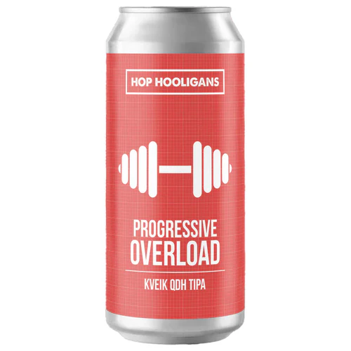 Progressive Overload QDH TIPA - Hop Hooligans IPA - Triple New England / Hazy 500ml