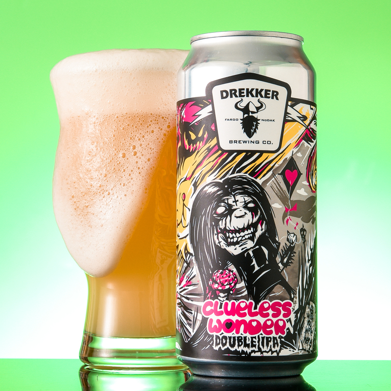 Clueless Wonder - Drekker Brewing Company IPA - Imperial / Double New England / Hazy 473ml