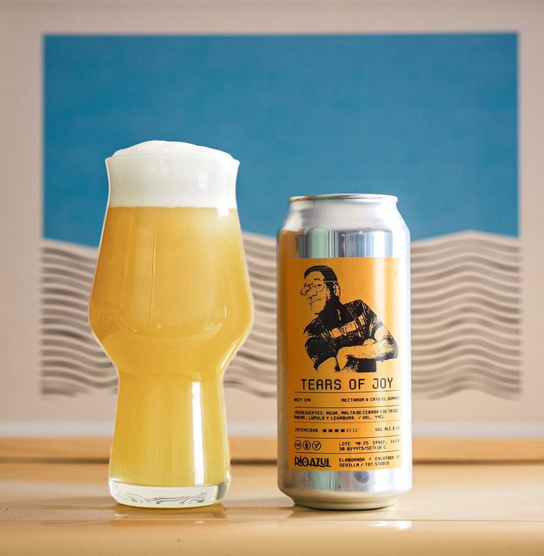 TEARS OF JOY - RIOAZUL IPA - New England / Hazy 440ml