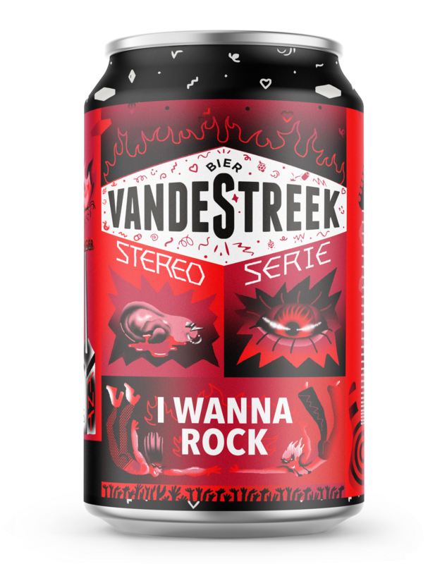 I Wanna Rock - vandeStreek bier IPA - Other 330ml